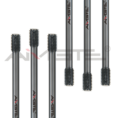 AlTiN-Beschichtung mit Festkarbid-Tappen Flachspitze-Dreh-Schneidtappen M1.6 - M24