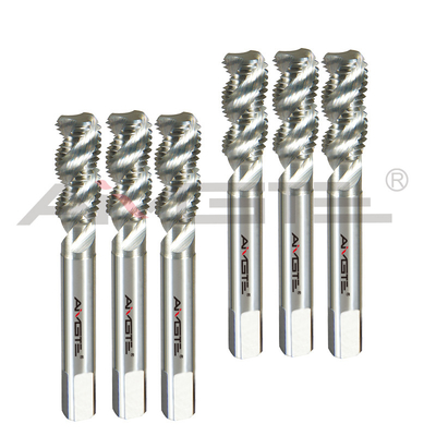30 / 45 / 55 Degree M6 Spiral Flute Tap H6 Solid Carbide Tap