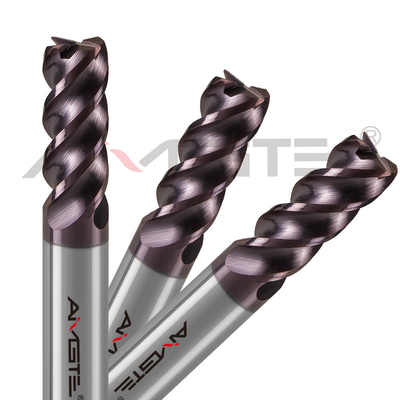 Customized Solid Carbide End Mill U Groove Shape HRC55 End Mill 12mm