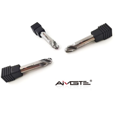Carbide Bull Nose End Mill Cutter h6 Form End Mill High Precision For 3D Profiling