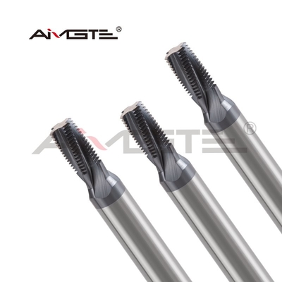 High Speed Carbide Thread Milling Cutter M4 - M20 CNC Mill Tool Profil Lengkap