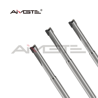 3 Flöte Polykristalline Diamant Endmühlen OEM / ODM Endmühlen für Aluminium