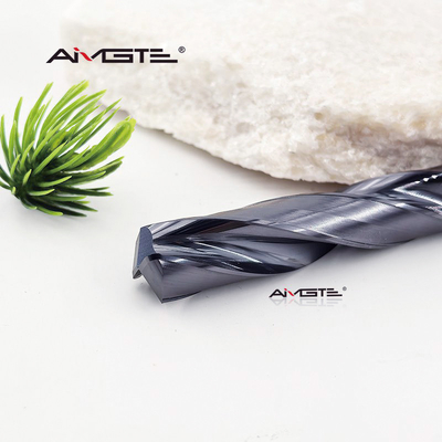 AlTiCrN Carbide Drill Bit 1mm   20mm CNC Drill Bit Dengan R Edge