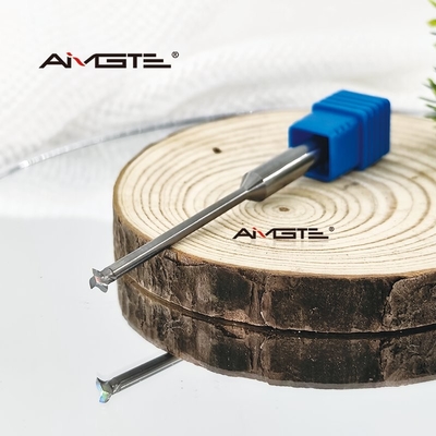 6mm Dia 4 Flute TSlot Router Bit Carbide Long Neck Slotting Tool for CNC Machining Centers
