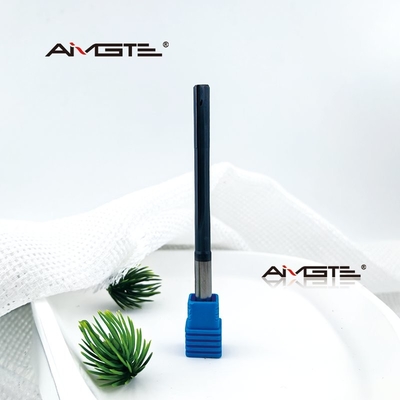 4 Flute Coolant Through Step Drill for 17 4PH Stainless Steel AlTiN Coated Carbide Reamer with Internal Cooling Channels