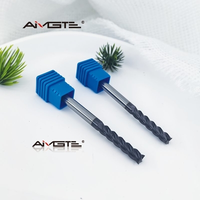 4 Flute Solid Carbide 5mm square cutting end mill  Flat Bottom CNC Cutting Tool for Steel Hard Metals