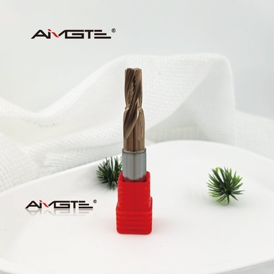 8.44mm 4 Flute Step Reamer with AlTiSiN Coating  Precision Carbide Step Drill for Hardened Steel Stainless  Alloys CNC Machining Tool